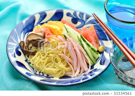 A chilled Chinese image of the summer. * Sauce (miso soup) is a separate appendix. 31534561