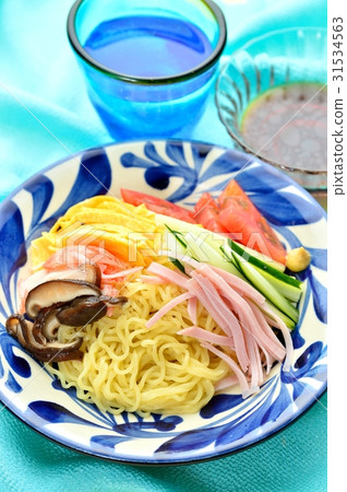 A chilled Chinese image of the summer. * Sauce (miso soup) is a separate appendix. 31534563