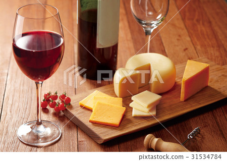 葡萄酒和奶酪 31534784