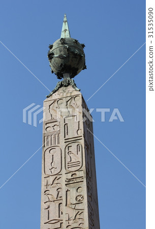 The huge granite obelisk of Montecitorio was 31535090