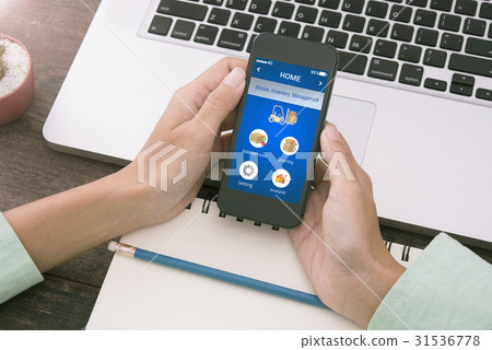 smartphone with application inventory management 31536778