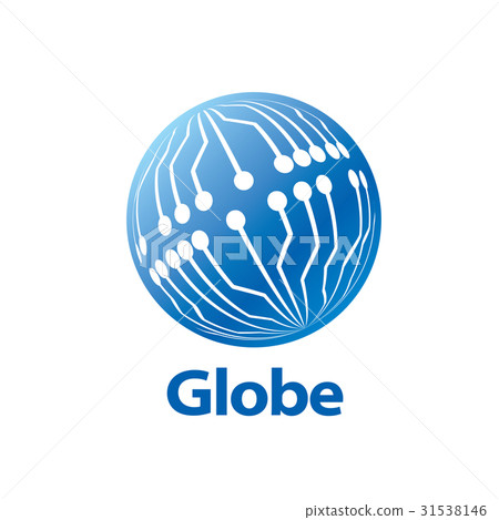 vector logo globe 31538146