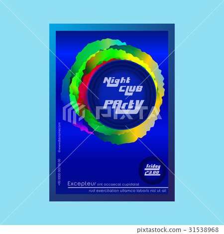 Night club party poster Night club party poster 31538968