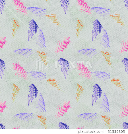 Scribble hand drawn pattern - Stock Illustration [31539805] - PIXTA