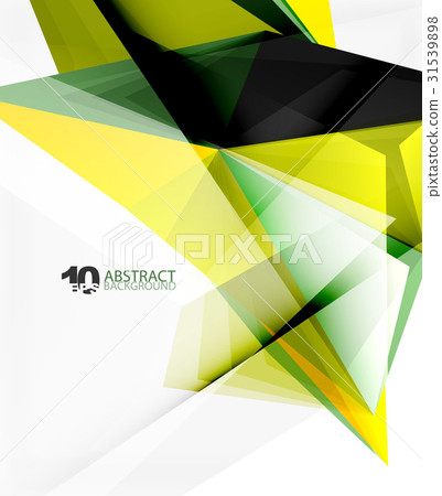 3d triangle polygonal abstract vector 3d triangle polygonal abstract vector 31539898