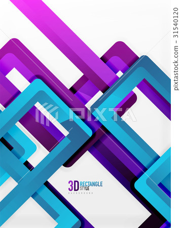 Rectangle tube elements, vector background Rectangle tube elements, vector background 31540120