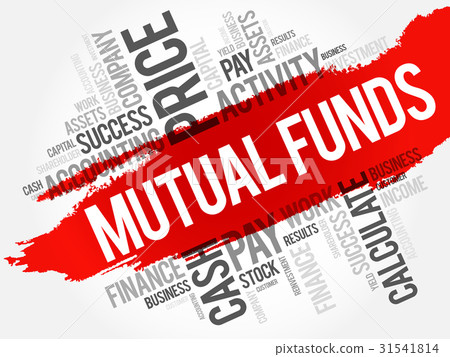 Mutual Funds word cloud collage 31541814