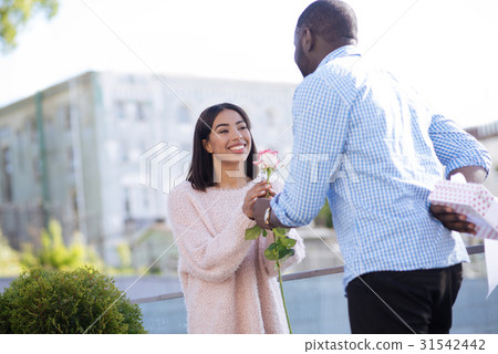Clever attentive guy making a surprise for Clever attentive guy making a surprise for 31542442