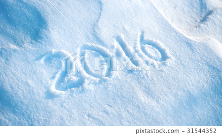 2016 written in snow #3 2016 written in snow #3 31544352
