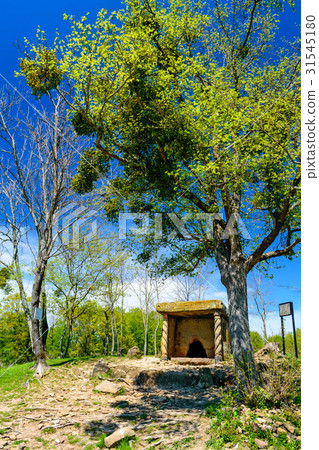 Beautiful stone dolmen in Caucasus 31545180