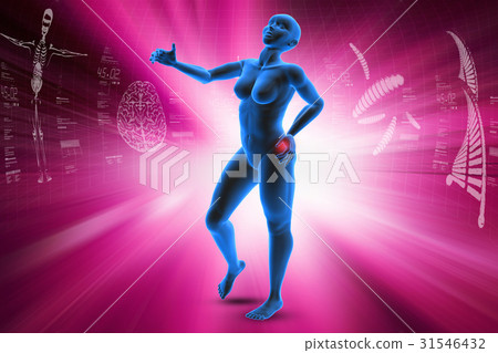 Human body showing pain 31546432