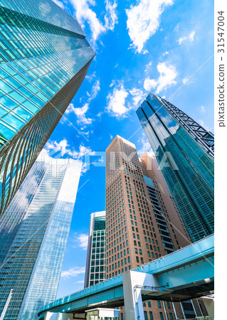 "Tokyo Metropolis" Shiodome - skyscraper "early summer" 31547004