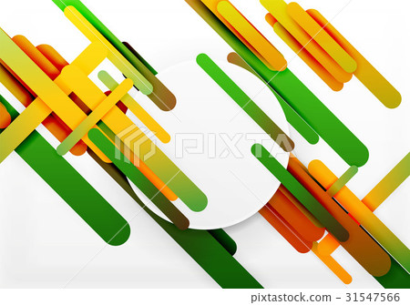 Cut 3d paper color straight lines abstract Cut 3d paper color straight lines abstract 31547566