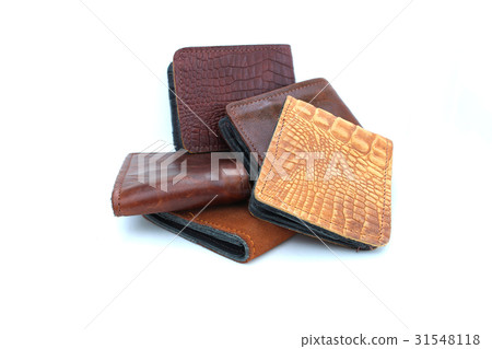 group wallet on isolated white 31548118