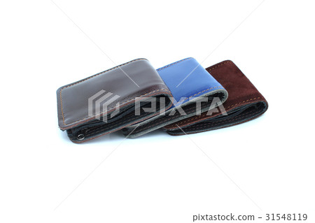 group wallet on isolated white 31548119