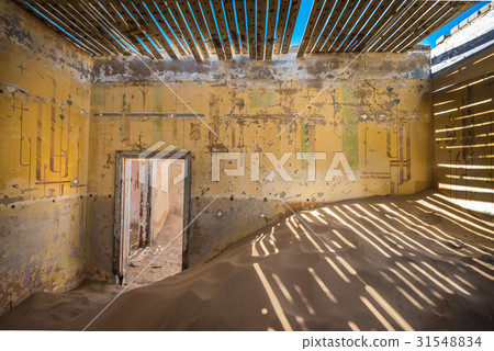 Abandoned ghost town of Kolmanskop in Namibia 31548834
