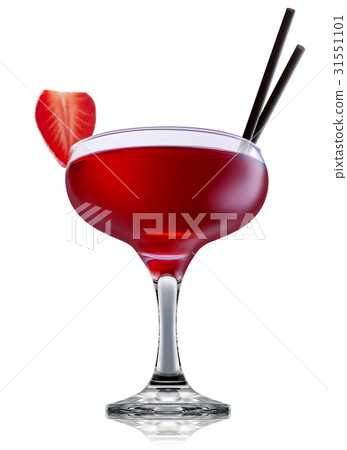 alcohol cocktail isolated on white background alcohol cocktail isolated on white background 31551101