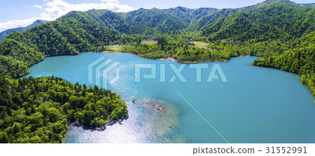 Lake Okotampe Aerial Photography (Panorama) Lake Okotampe Aerial Photography (Panorama) 31552991