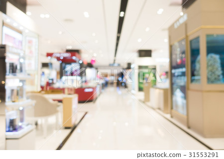Abstract blur shopping mall 31553291