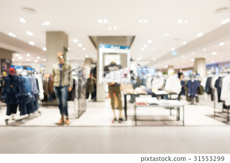 Abstract blur shopping mall Abstract blur shopping mall 31553299