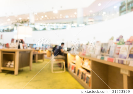 Abstract blur shopping mall 31553599