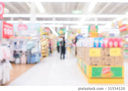 Abstract blur shopping mall 31554120