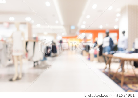 Abstract blur shopping mall Abstract blur shopping mall 31554991