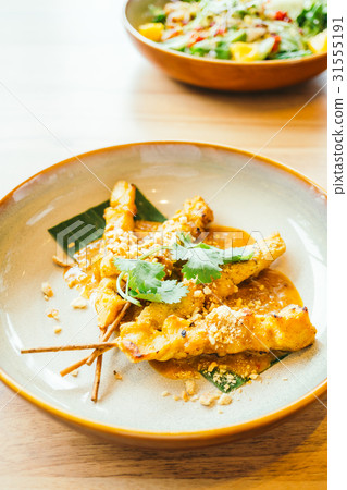 Chicken satay Chicken satay 31555191