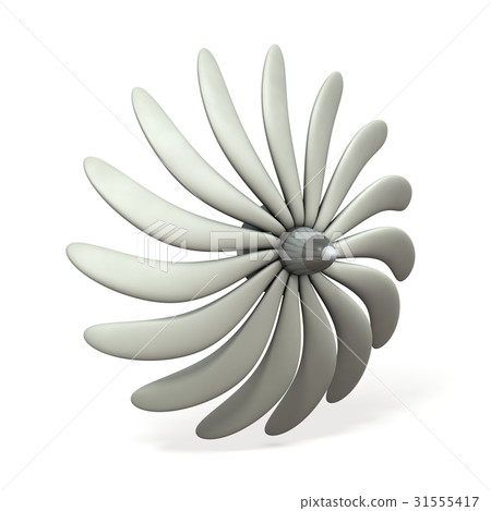 Rotor blade image (rendering) 31555417