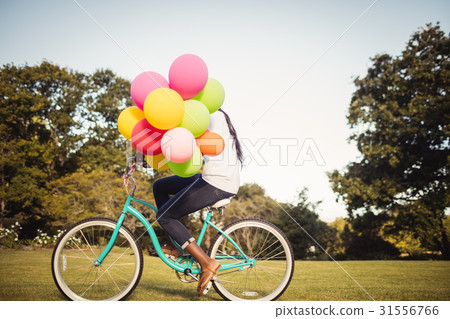 Happy mother enjoying 31556766