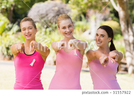 Portrait of young volunteer women smiling Portrait of young volunteer women smiling 31557922