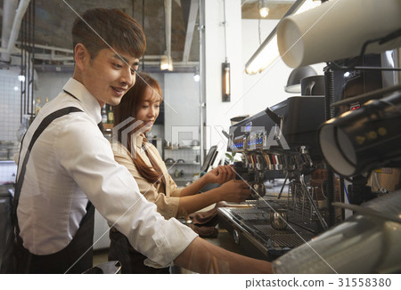 Barista, cafe 31558380