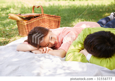 夫婦，Ilsan湖公園，一山，高陽市，京畿道 31558777