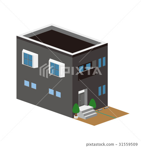 3D Building Residential home 8 3D Building Residential home 8 31559509