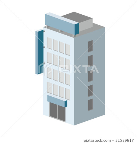 3D建築商店設施8 31559617