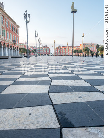 Massena square in morning in Nice, France 31561149