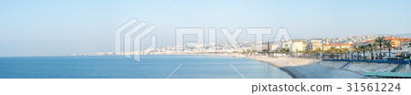 Beach view in Nice 31561224
