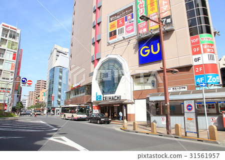 京王八王子站京王線 照片素材 圖片 圖庫