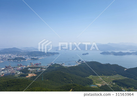 Mireuk Mountain, Hwanghwasan Sculpture Park, Banghwa Island, Hwado, Tongyoung Port, Hallyeo Marine National Park, Tongyeong, Gyeongnam 31563964
