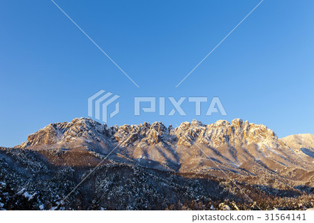 蔚山岩，Soraksan山，Goseong縣，江原道 31564141