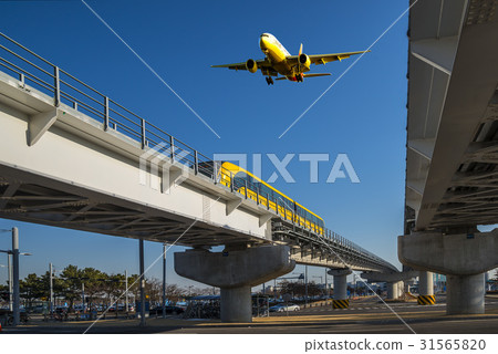 Asiana Airlines, Maglev train, Yeongjongdo, Incheon 31565820