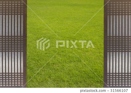 草坪,窗戶門 草坪,窗戶門 31566107