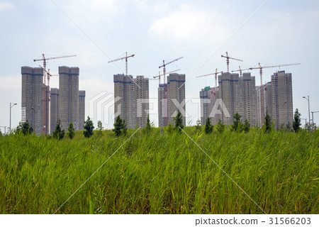 Construction site, Songdo, Yeonsu-gu, Incheon Construction site, Songdo, Yeonsu-gu, Incheon 31566203