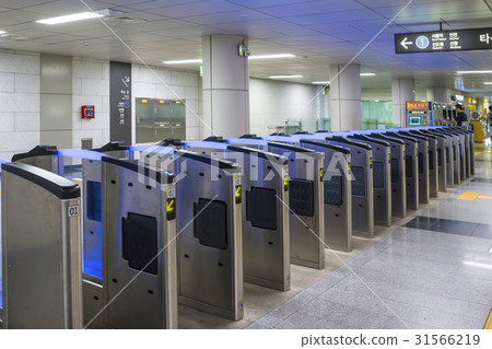 Ticket Gate, City Hall Station, Jung-gu, Seoul 31566219