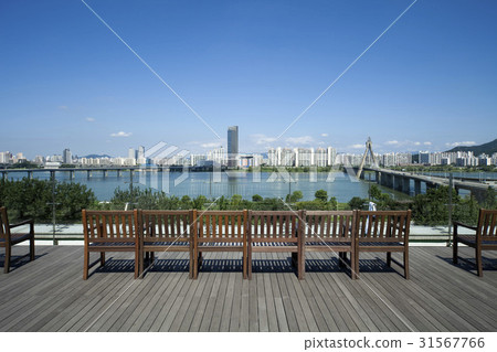 Technomart, Olympic Bridge, Jamsil Iron Bridge, Gwangjin-gu, Han River, Seoul Technomart, Olympic Bridge, Jamsil Iron Bridge, Gwangjin-gu, Han River, Seoul 31567766