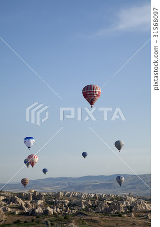 熱氣球，卡帕多細亞，土耳其 31568097