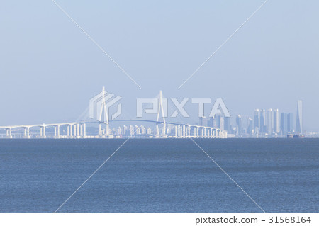 Incheon Bridge, Songdo, Yeonsu-gu, Incheon Incheon Bridge, Songdo, Yeonsu-gu, Incheon 31568164