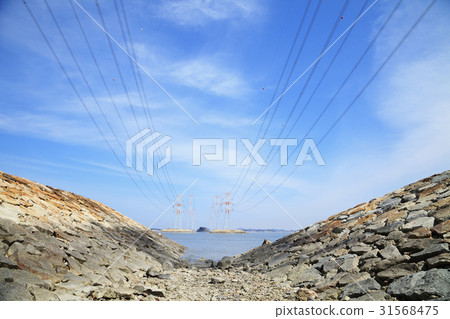 Power Transmission Tower, Yeongheungdo, Ongjin-gun, Incheon Power Transmission Tower, Yeongheungdo, Ongjin-gun, Incheon 31568475