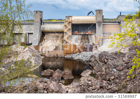 Dam in Imatra, Finland 31569987