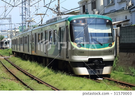 Tokyu Ikegami line 7000 series 31570003